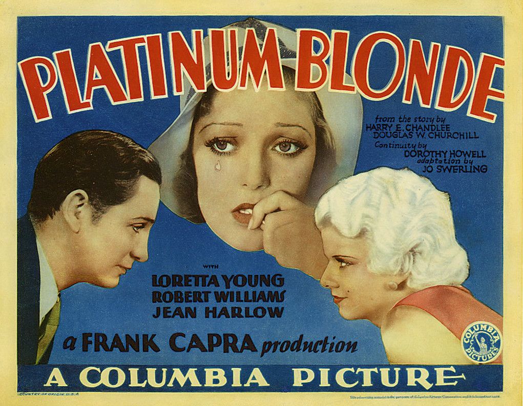 Platinum Blonde (1931) poster