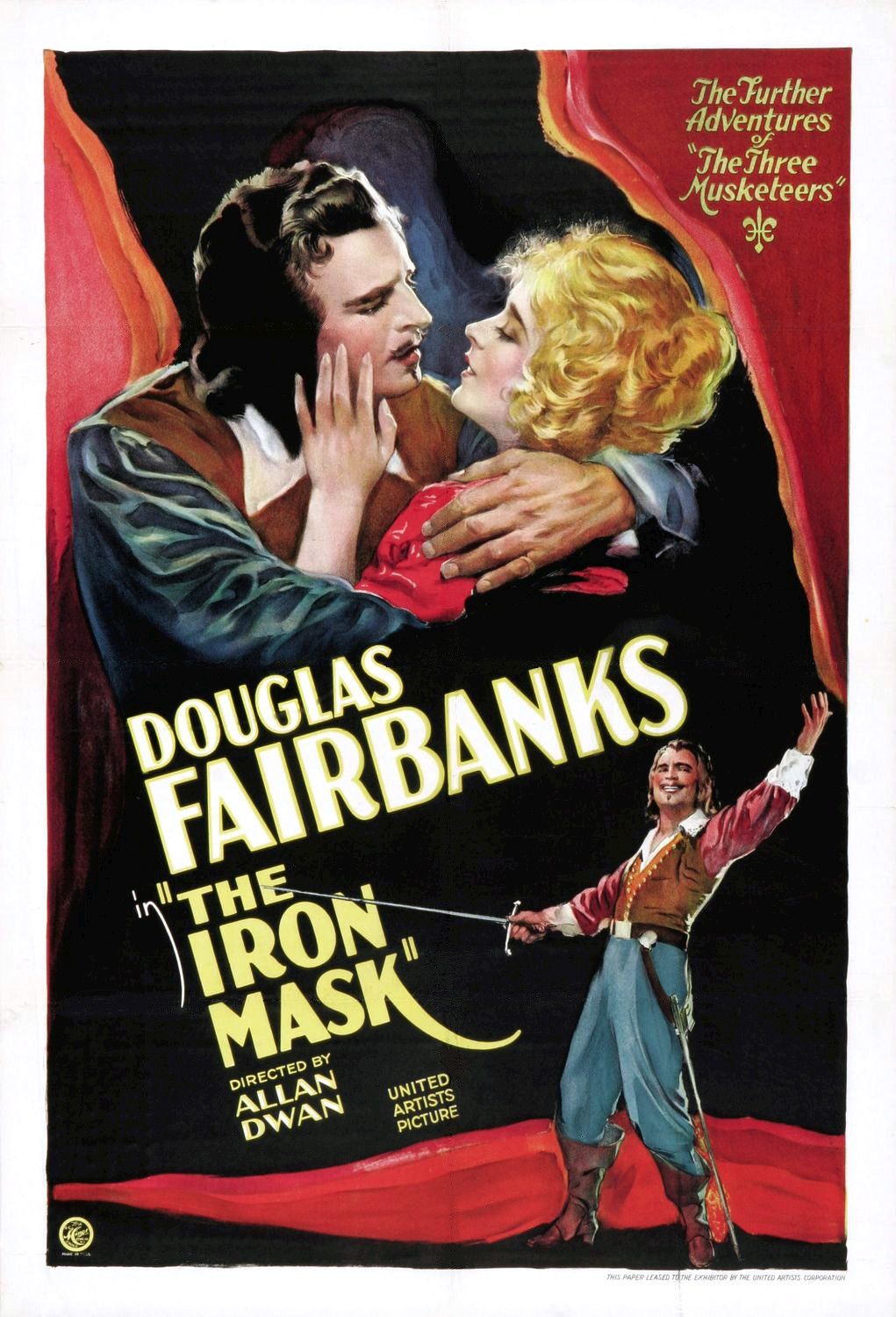 The Iron Mask (1929) poster