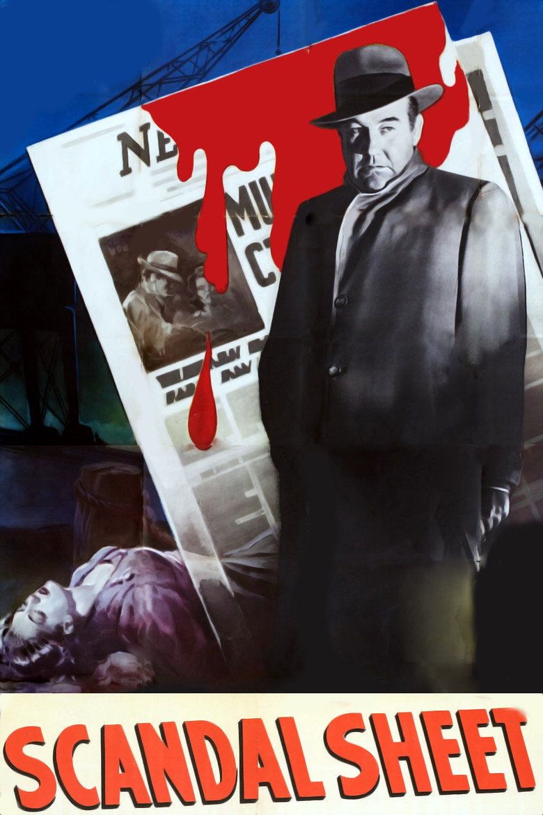 Scandal Sheet (1952) poster