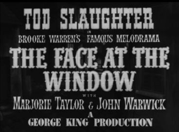 The Face at the Window (1939) poster