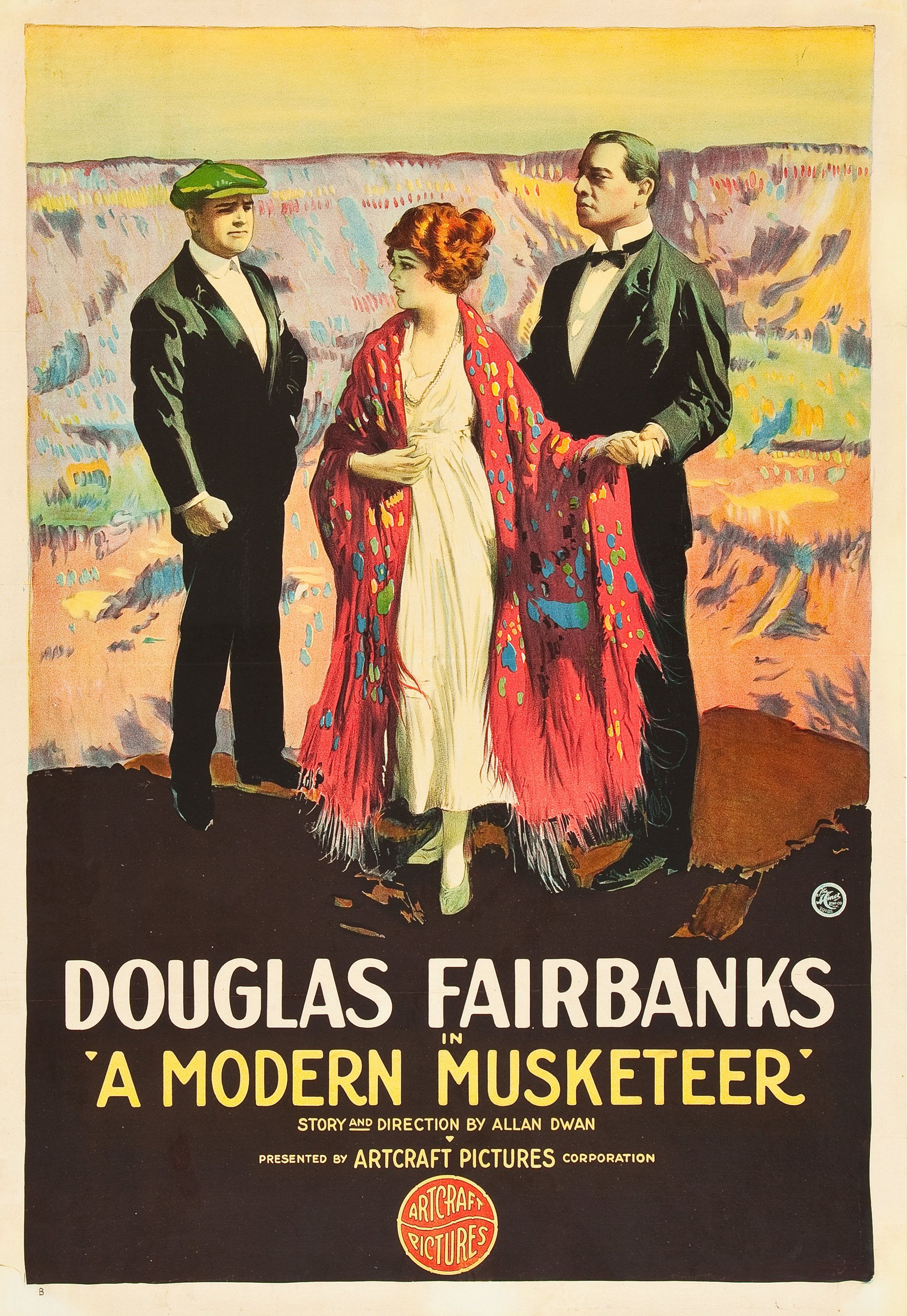 A Modern Musketeer (1917) poster