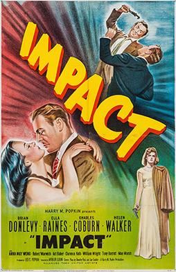Impact (1949) poster