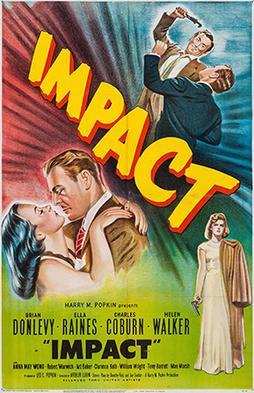 Impact (1949) poster