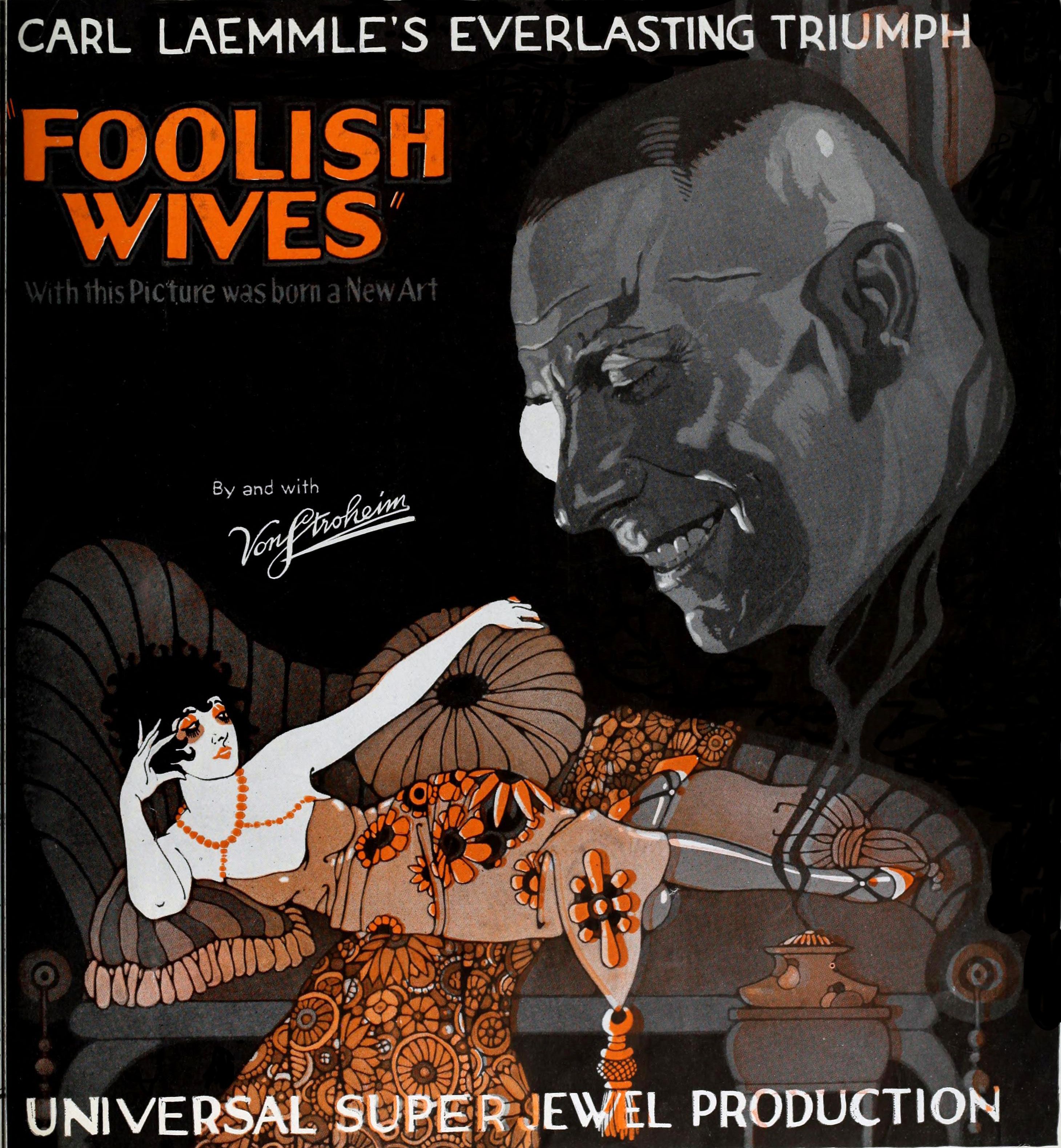 Foolish Wives (1922) poster