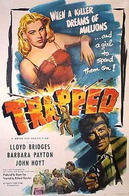 Trapped (1949) poster