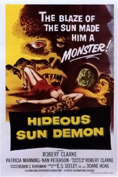 The Hideous Sun Demon (1958) poster