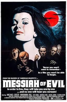 Messiah of Evil (1973) poster
