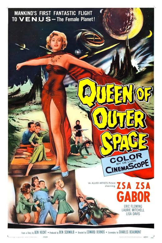 Queen of Outer Space (1958) poster