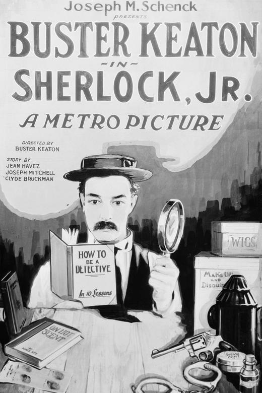 Sherlock Jr. (1924) poster