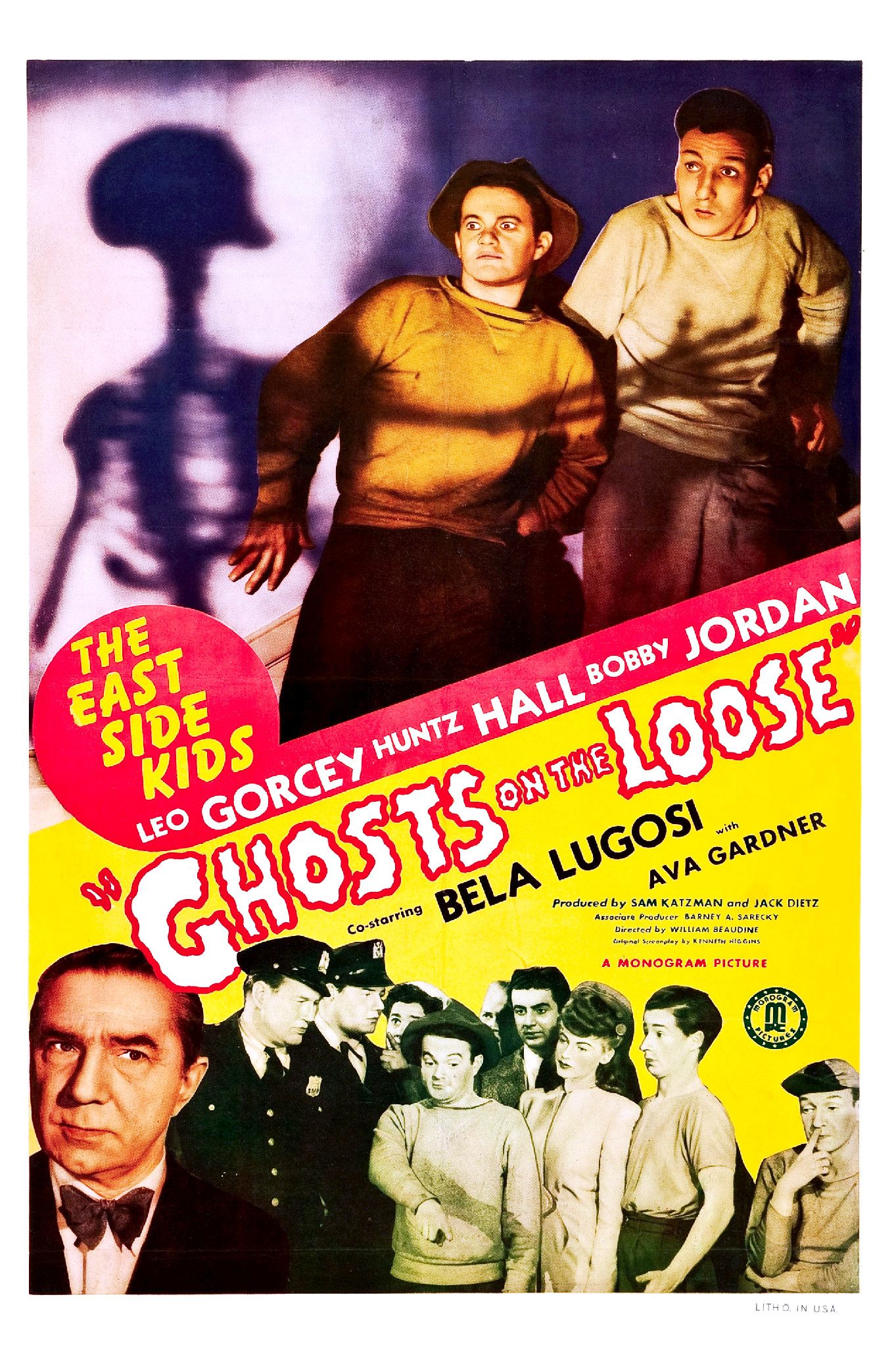 Ghosts on the Loose (1943) poster