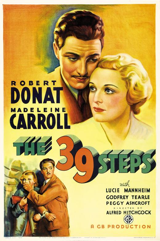 The 39 Steps (1935) poster