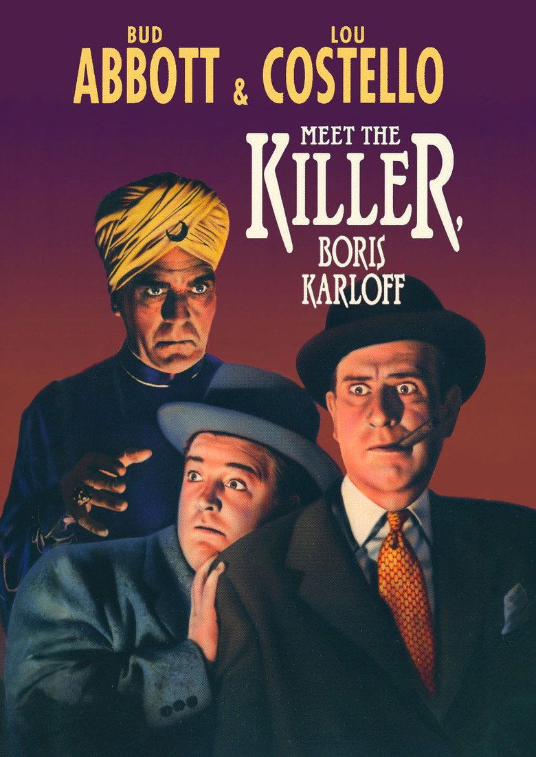 Abbott and Costello Meet the Killer, Boris Karloff (1949) poster