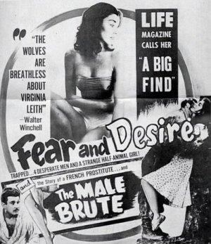 Fear and Desire (1953) poster