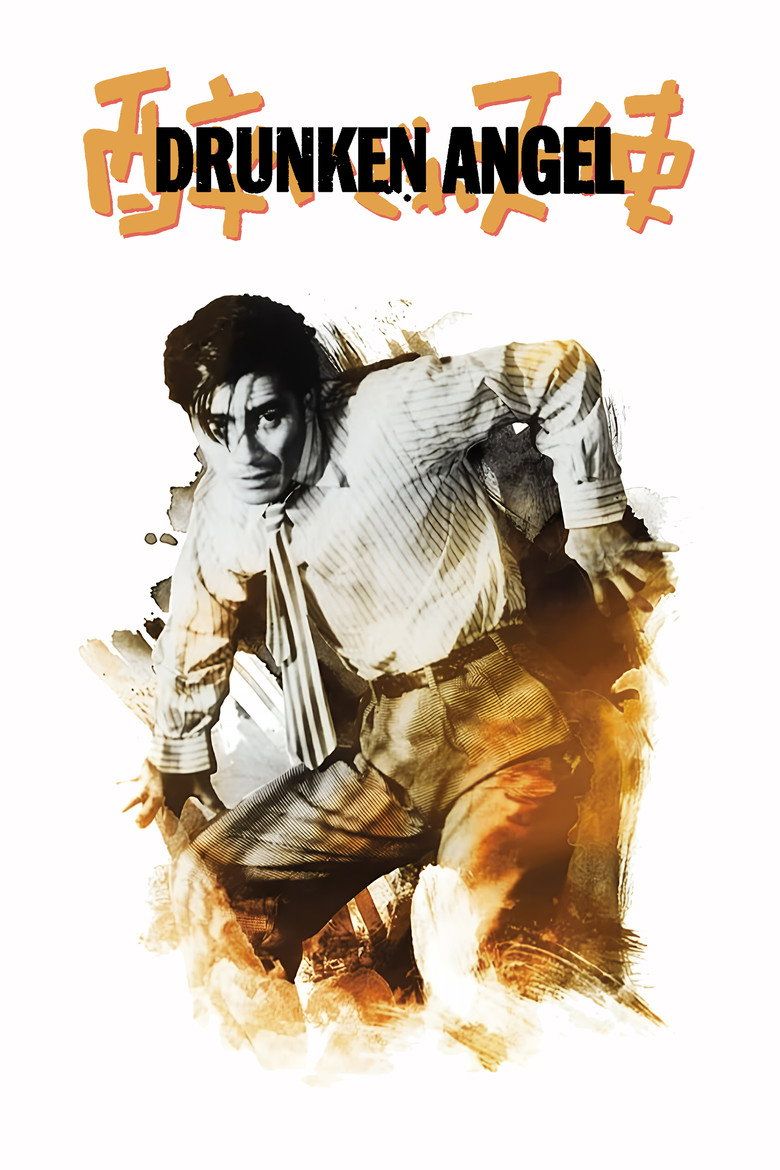 Drunken Angel (1948) poster