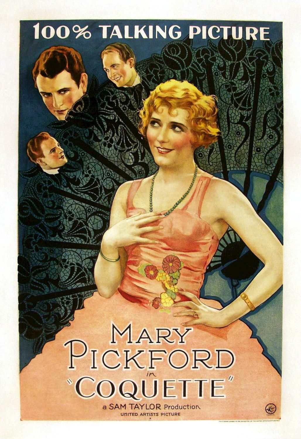 Coquette (1929) poster