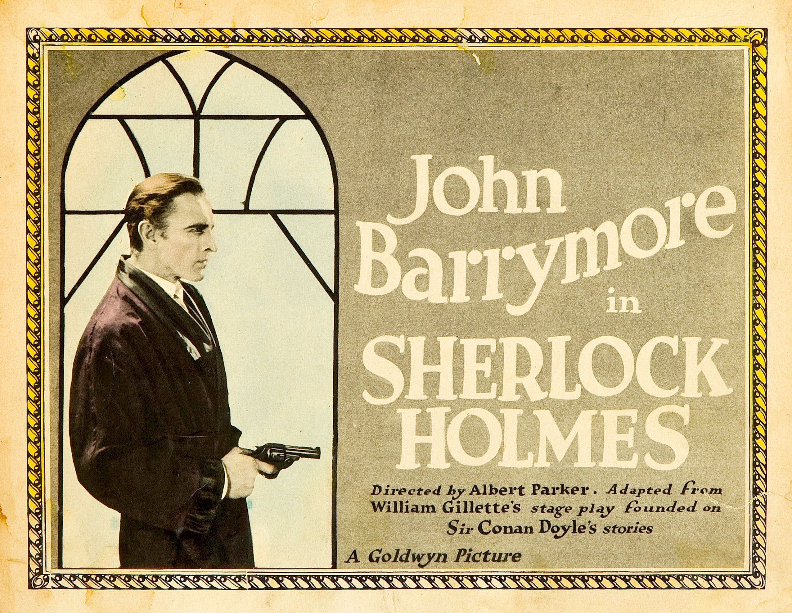 Sherlock Holmes (1922) poster