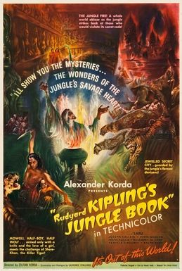 The Jungle Book (1942) poster