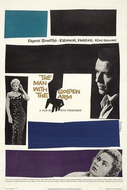 The Man with the Golden Arm (1955) poster