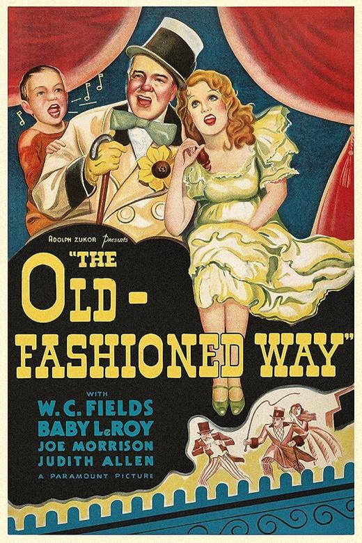 The Old Fashioned Way (1934) poster