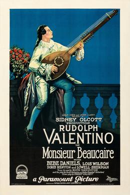 Monsieur Beaucaire (1924) poster