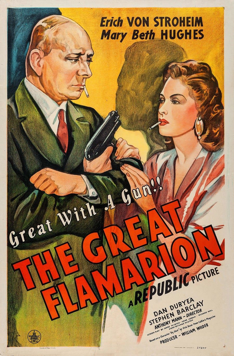 The Great Flamarion (1945) poster