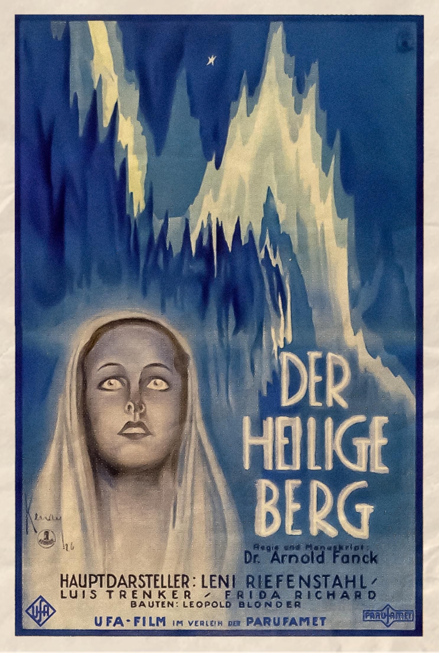 The Holy Mountain (1926) poster