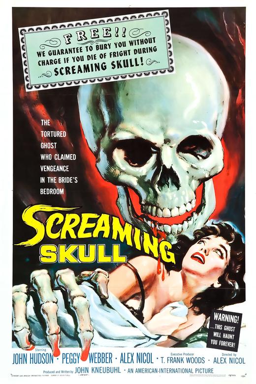 The Screaming Skull (1958) poster