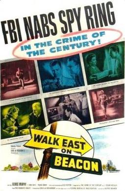 Walk East on Beacon! (1952) poster