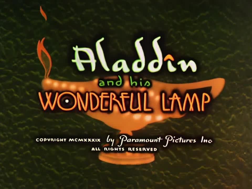 Aladdin and His Wonderful Lamp (1939) poster