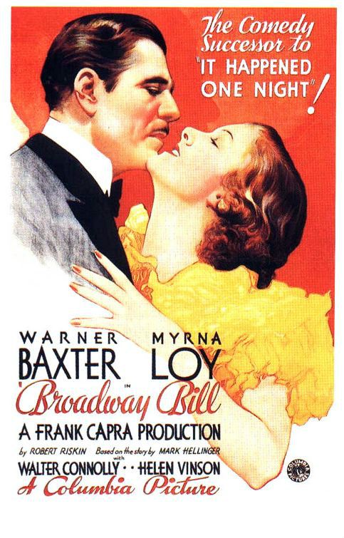 Broadway Bill (1934) poster