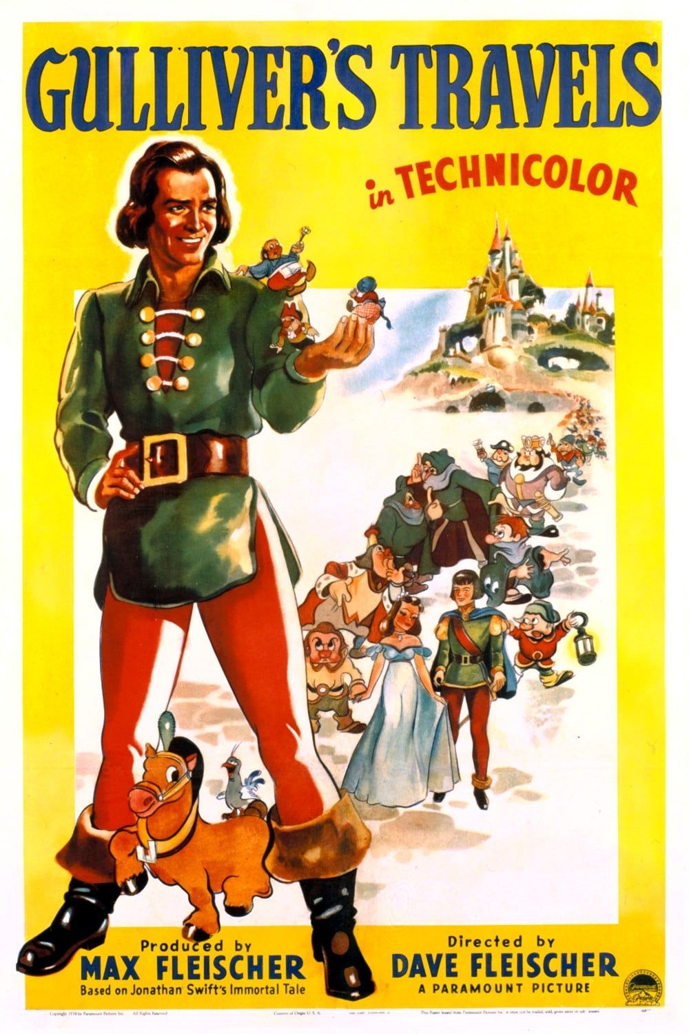 Gulliver's Travels (1939) poster