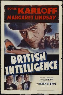 British Intelligence (1940) poster