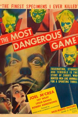 The Most Dangerous Game (1932) poster