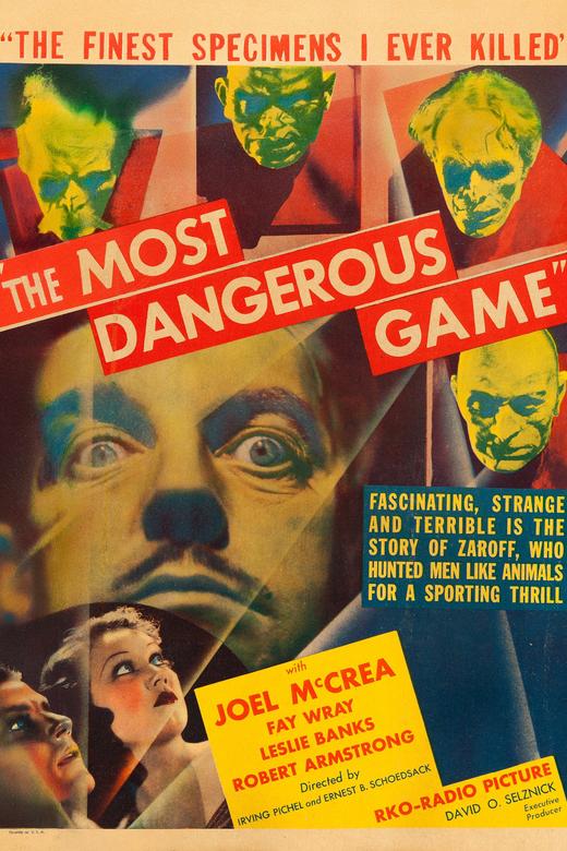 The Most Dangerous Game (1932) poster