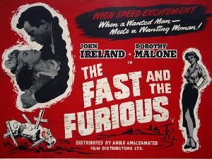 The Fast and the Furious (1955) poster