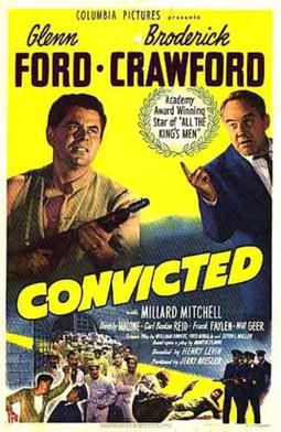 Convicted (1950) poster