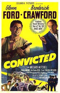 Convicted (1950) poster