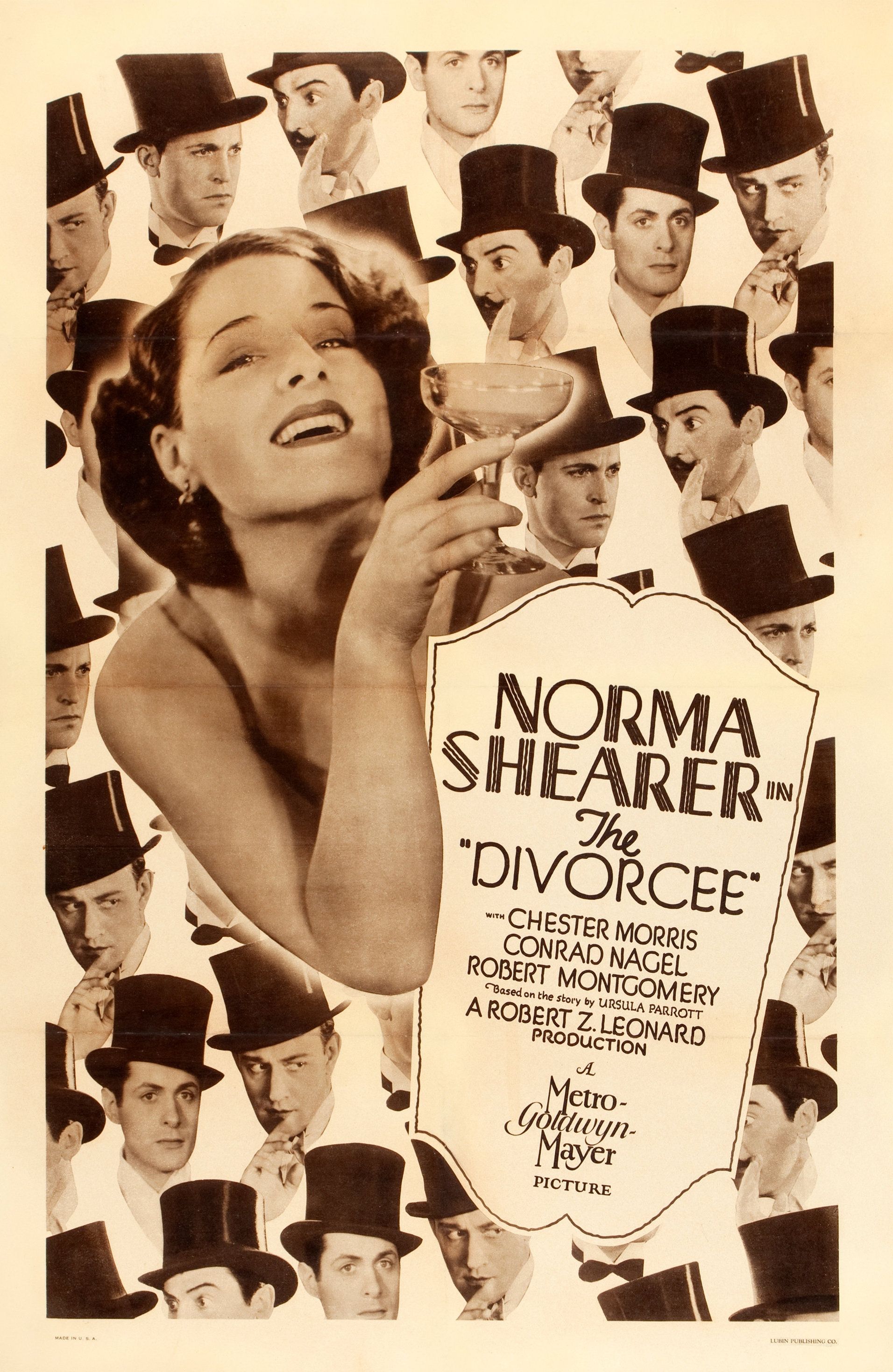 The Divorcee (1930) poster