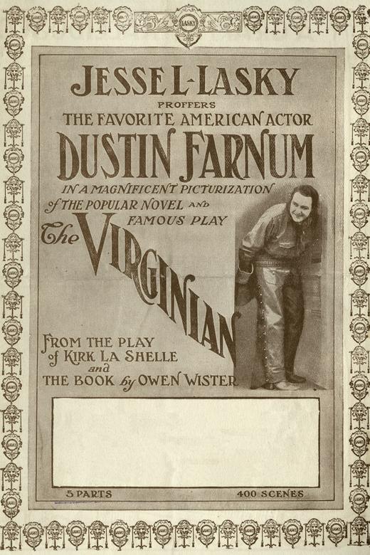 The Virginian (1914) poster