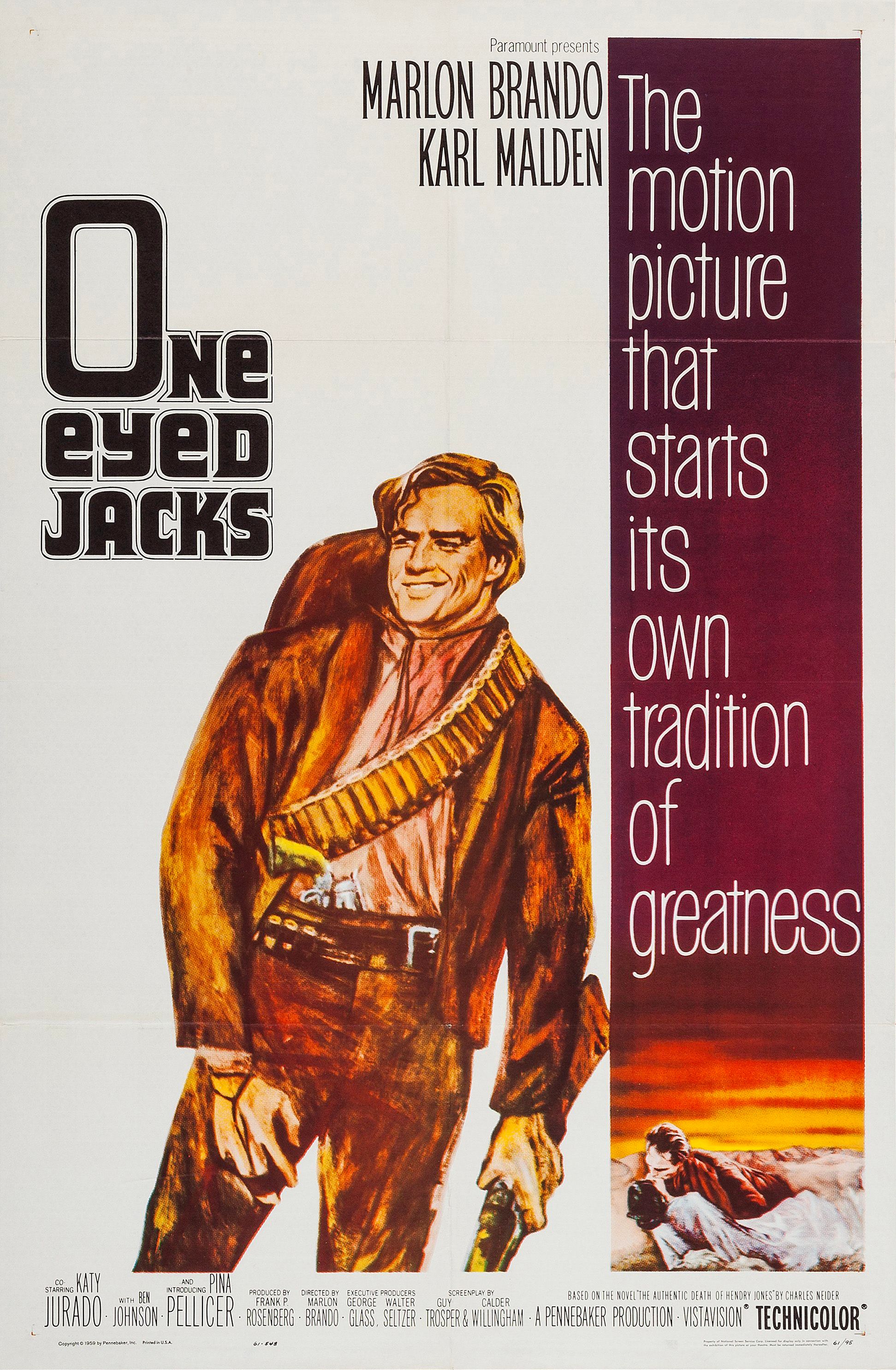 One-Eyed Jacks (1961) poster