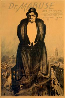 Dr. Mabuse the Gambler (1922) poster