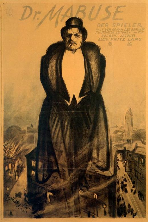 Dr. Mabuse the Gambler (1922) poster