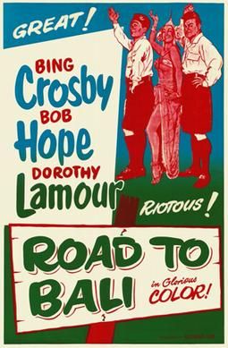 The Road to Bali (1952) poster