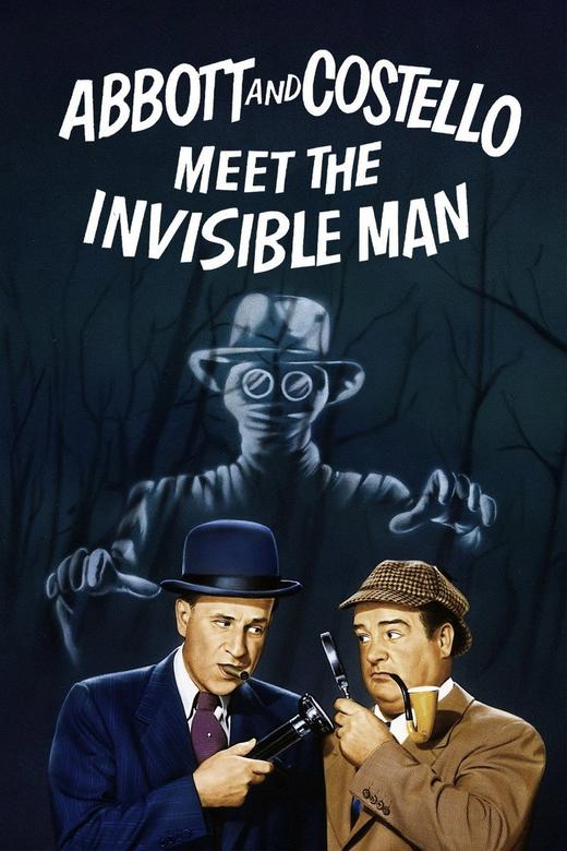 Abbott and Costello Meet the Invisible Man (1951) poster