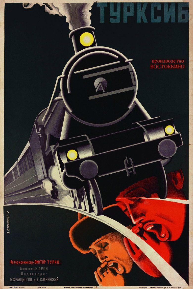 Turksib (1929) poster