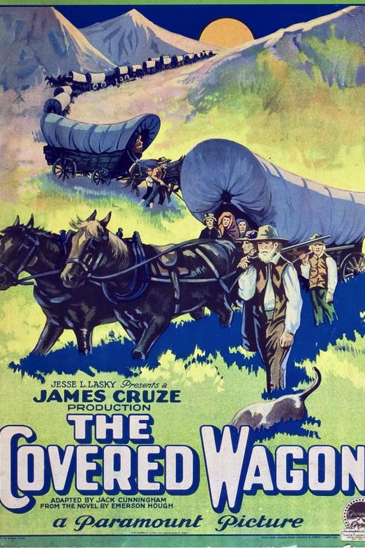 The Covered Wagon (1923) poster