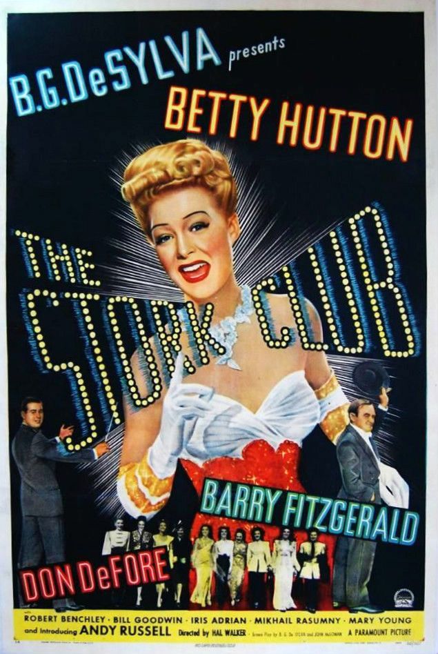 The Stork Club (1945) poster