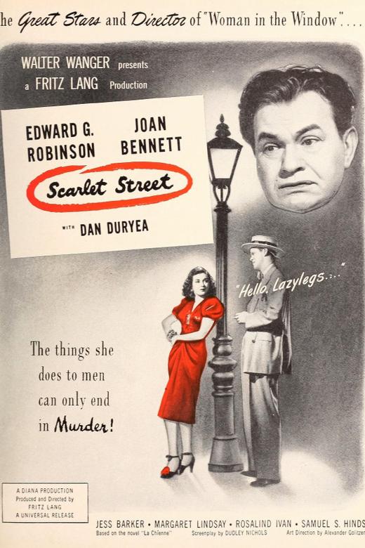 Scarlet Street (1945) poster