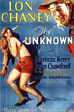 The Unknown (1927) poster