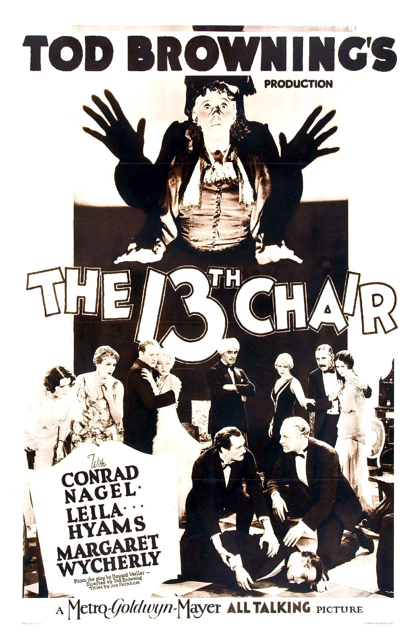 The Thirteenth Chair (1929) poster